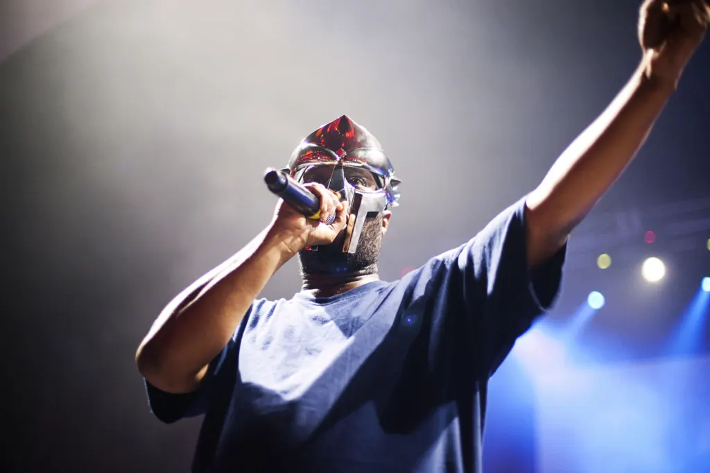MF DOOM performing at Brixton Academy, London